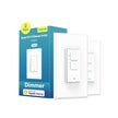 meross Smart Dimmer Switch, Single Pole Smart Switch for LED Light, Neutral Wire Required, Compatible with Apple HomeKit, Alexa, Hey Google and SmartThings, 2.4GHz Wi-Fi, No Hub Required, 2 Pack 🍁 All In One Marketplace Canada