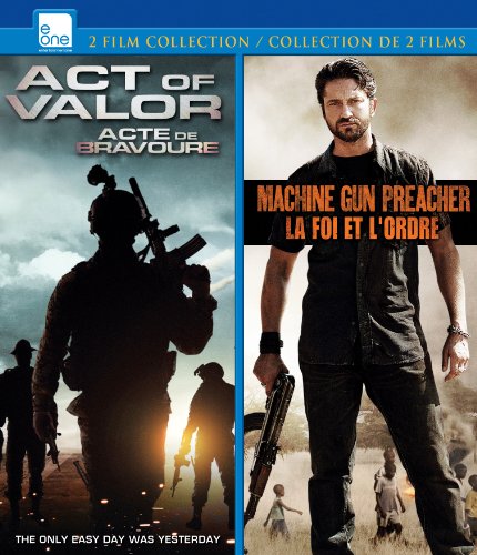 Act of Valor + Machine Gun Preacher - Blu-Ray (Used)