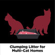 Arm & Hammer Platinum Cat Litter, Clump & Seal, Extra Strength Complete Odour Sealing with 14 Days of Odour Control, Multi-Cat, Hard Clumping Clay, 99.99% Dust Free, 12.47kg (Pack of 1) 🍁 All In One Marketplace Canada