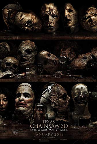 Massacre à la Tronçonneuse - Texas Chainsaw (English/French) 2013 (Widescreen) Doublé au Québec [Blu-ray 3D + Blu-ray] Cover Bilingue