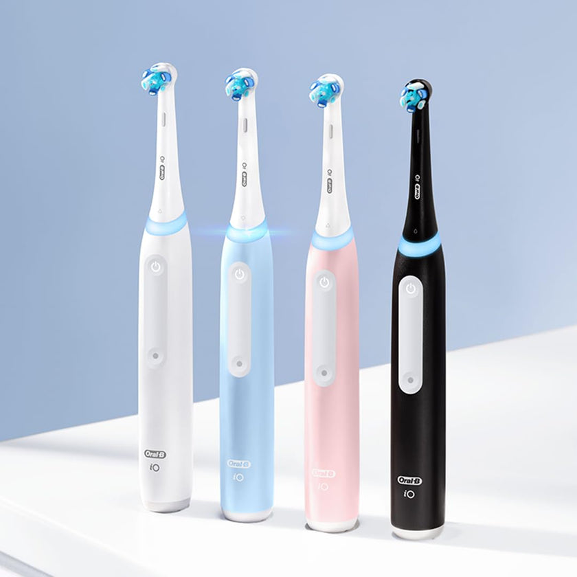Oral-B iO Electric Toothbrush, Series 3 Limited with (2) Brush Heads, Rechargeable, Azalea Pink 🍁 All In One Marketplace Canada