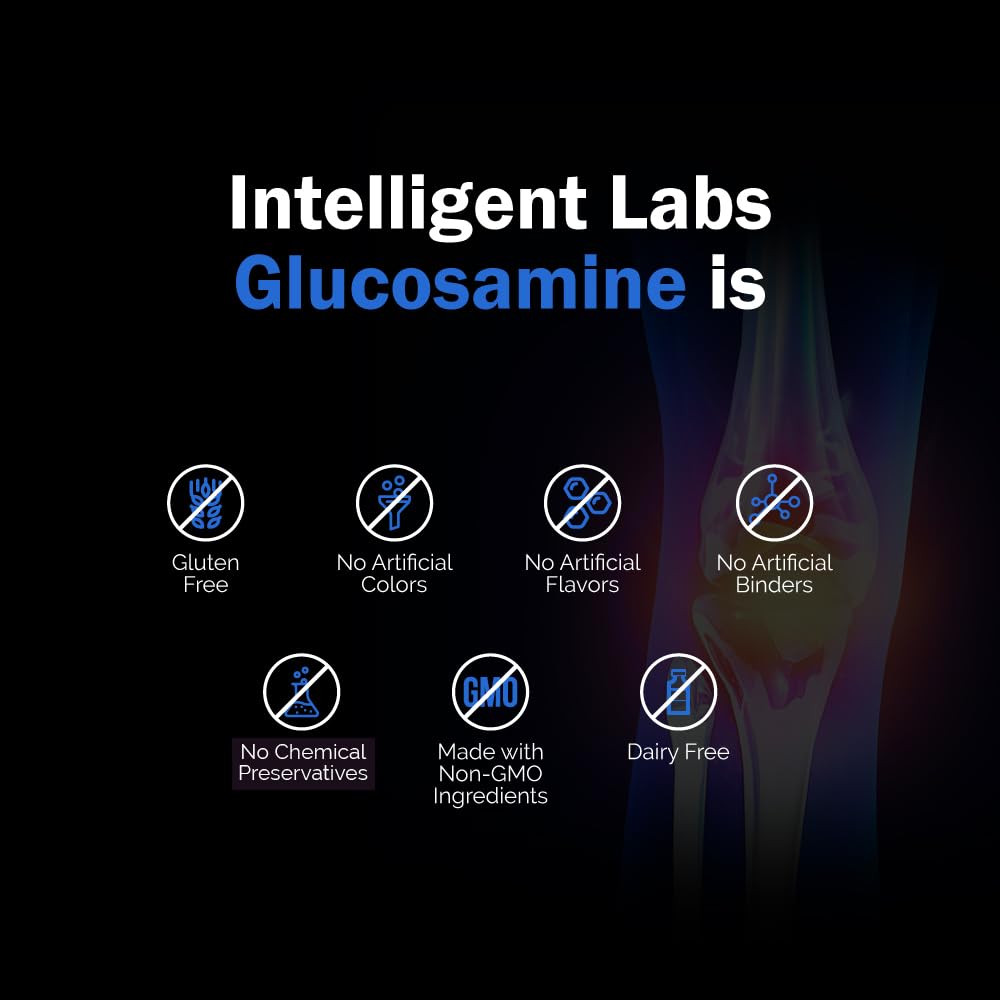 Triple Strength Glucosamine Sulfate Complex 1500mg, With Boswellia, Chondroitin, MSM and Turmeric 🍁 All In One Marketplace Canada