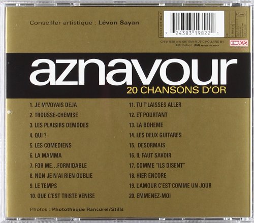 Charles Aznavour / 20 Chansons D'Or - CD (Used)