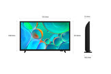 Samsung 32 inch 720p HD Smart TV, HDR, PurColour, Q-Symphony, Samsung TV, Television (UN32H5000FFXZC) 🍁 All In One Marketplace Canada