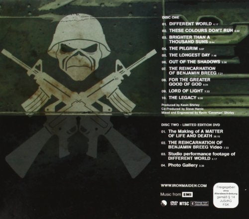 Iron Maiden / A Matter Of Life & Death - CD (Used)