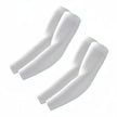 ROXUN 2 Pairs Arm Sleeves, Cooling UV Sun Protection Sports Compression for Men/Women 2 White 🍁 All In One Marketplace Canada