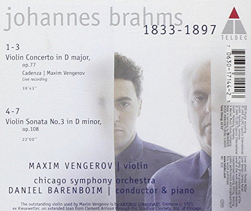 Violin Concerto, Vengerov