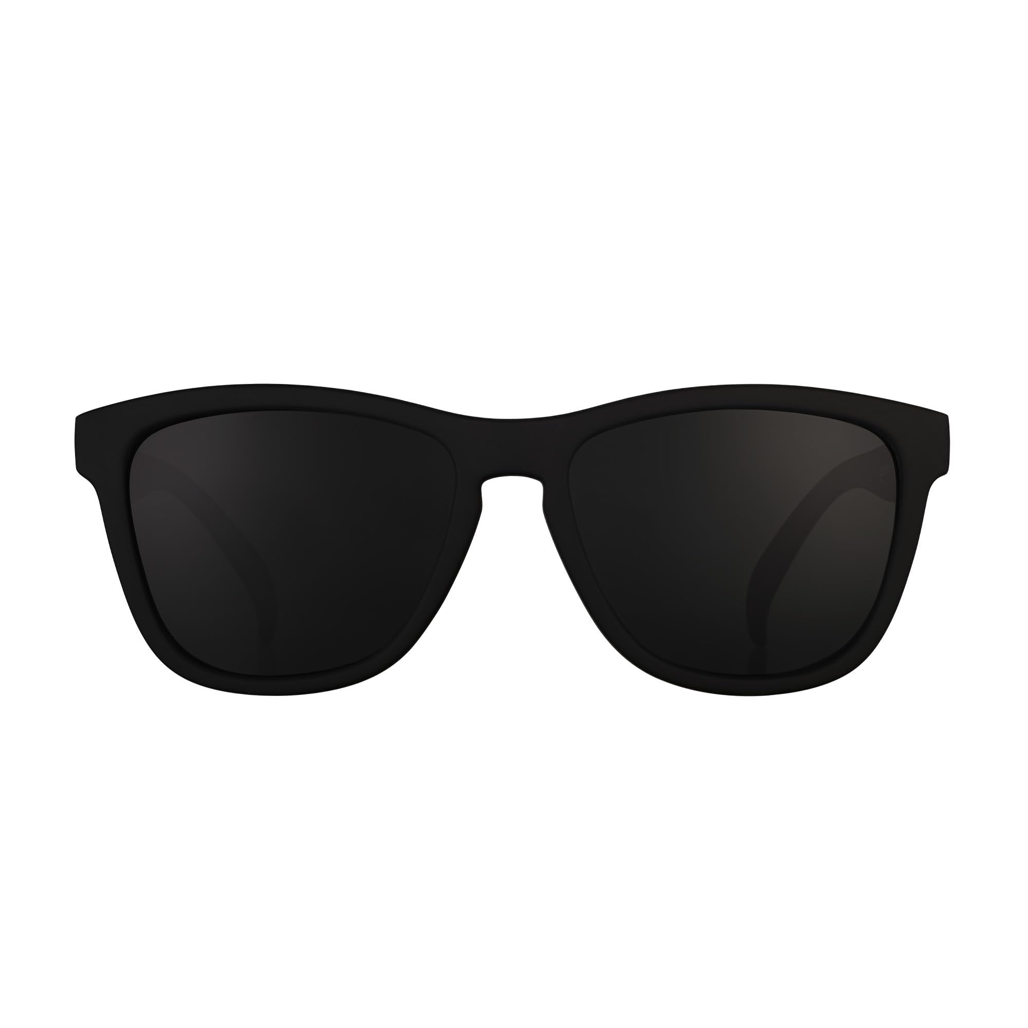 goodr A Unicorn's Calamity Polarized Sunglasses, Medium Sized (OG), Black Solid Frames with Black Non-Reflective Glare Reducing Lenses, UV400 Protection, No Slip, No Bounce 🍁 All In One Marketplace Canada