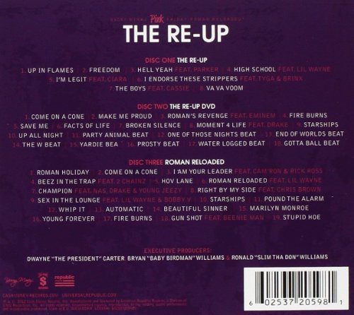 Nicki Monaj / Pink Friday Roman Reloaded The Re-Up - CD/DVD