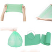 Compostable Garbage Bags, 10L (2.6 Gallon) – 150 Small Disposable Bags, PSM Starch-Based, Green – for Kitchen, Bathroom, Bedroom, Office 🍁 All In One Marketplace Canada