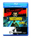 Triple Feature (V for Vendetta / Watchmen / Constantine) [Blu-ray] (Bilingual)