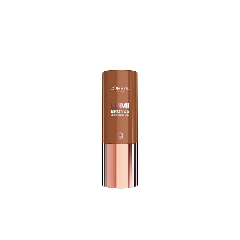 L'Oreal Paris Lumi Bronze Le Stick Soleil Bronzer Stick, Cream-To-Powder Bronzer For A Sunkissed Face Makeup Glow, 120 Copper Bronzette 🍁 All In One Marketplace Canada
