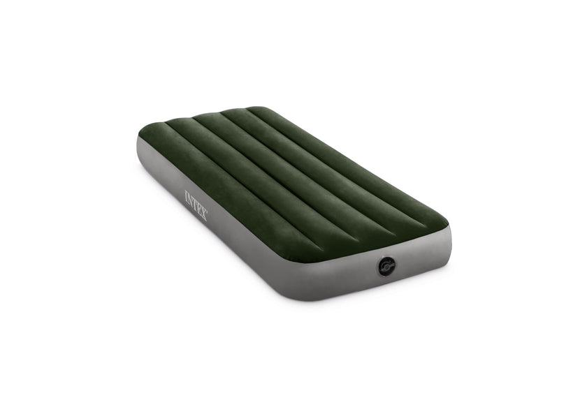 INTEX 64106E Dura-Beam Prestige Downy Air Mattress: Fiber-Tech - Jr Twin - 10in Bed Height - 300lb Weight Capacity - Pump Sold Separately 🍁 All In One Marketplace Canada