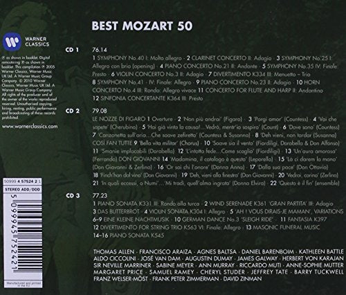 50 Best Mozart