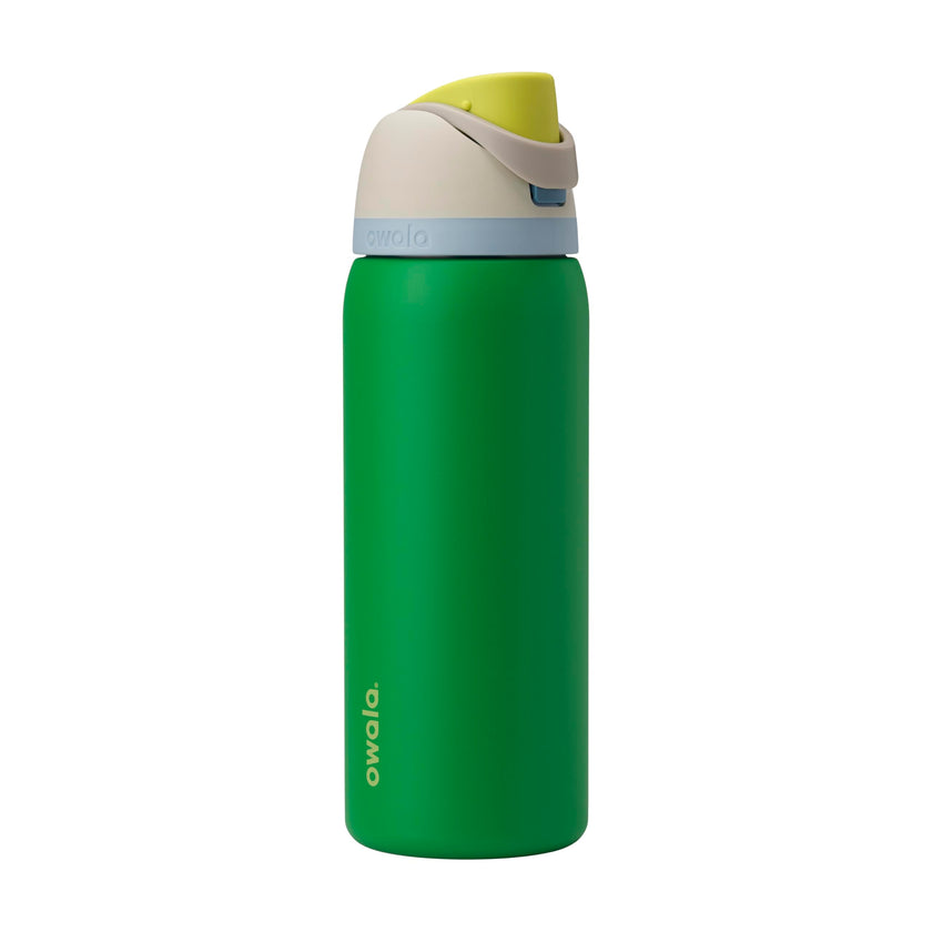 Owala FreeSip Insulated Stainless Steel Water Bottle with Straw, BPA-Free Sports Water Bottle, Great for Travel, 32 Oz, Putting Green 🍁 All In One Marketplace Canada
