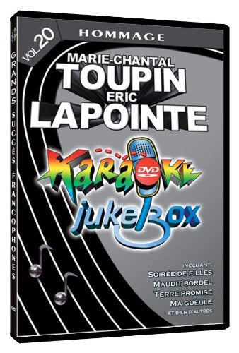 DVD Karaoke Jukebox - Grands Succcès Francophones - Volume #20 (Version française)