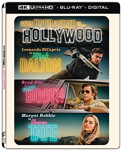 Once Upon A Time In Hollywood - 4K UHD/Blu-ray Combo + Limited Steelbook (Bilingual)