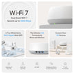 TP-Link Deco 7 BE25 Dual-Band BE5000 WiFi 7 Mesh Wi-Fi System | 4-Stream 5 Gbps, 240 Mhz Channels | Covers up to 4,600 Sq.Ft | 2X 2.5G Ports Wired Backhaul | VPN,MLO, AI-Roaming, HomeShield, 2-Pack 🍁 All In One Marketplace Canada