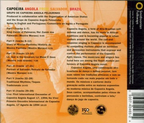 Capoeira Angola From Salvador Brazil / Various