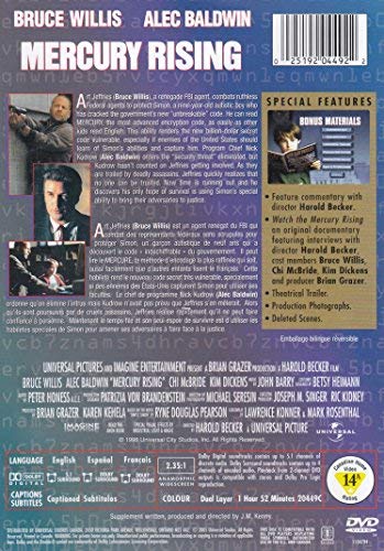 Mercury Rising (Widescreen Collector's Edition) - DVD (Used)