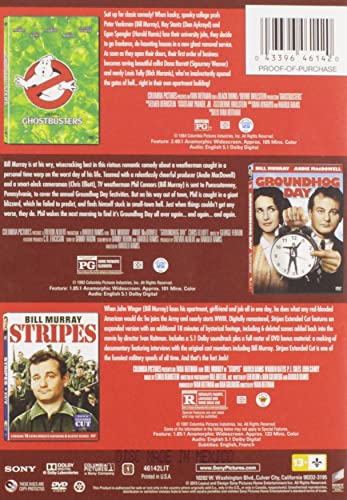 Ghostbusters + Groundhog Day + Stripes - DVD