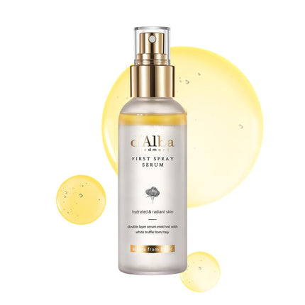 d'alba Piedmont Italian White Truffle First Spray Serum, Vegan Skin Care, Hydrating Face Moisturizer, Glow Serum for Radiant Skin, Non Comedogenic, All In One Mist, Korean skincare, 100ml 🍁 All In One Marketplace Canada