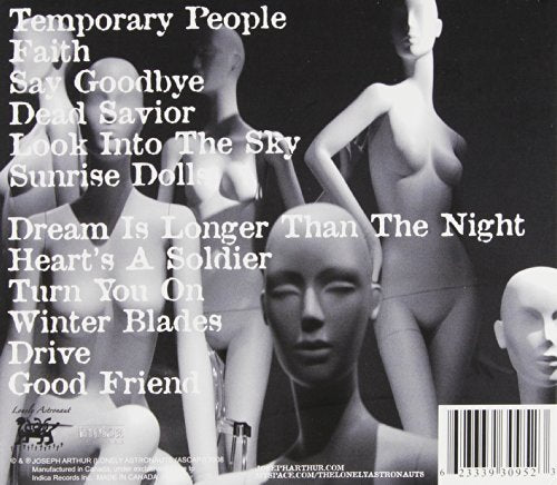Joseph Arthur & The Lonely Astronauts / Temporary People - CD