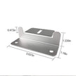 Renogy 4 Sets of Solar Panel Mounting Z Bracket 🍁 All In One Marketplace Canada