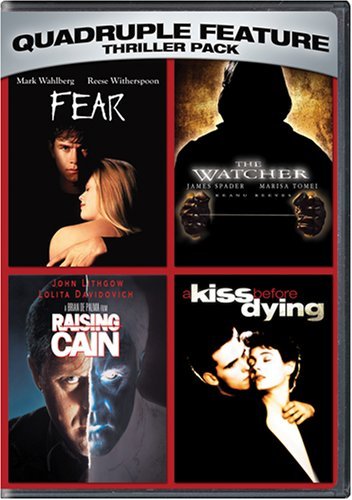 Thriller Pack: Fear / The Watcher / Raising Cain / A Kiss Before Dying - DVD (Used)