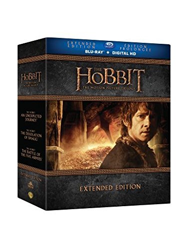 The Hobbit Trilogy Extended Edition - Blu-Ray