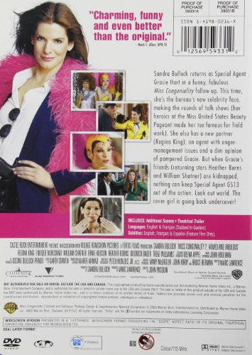 Miss Congeniality 2: Armed and Fabulous (Widescreen) - DVD (Used)