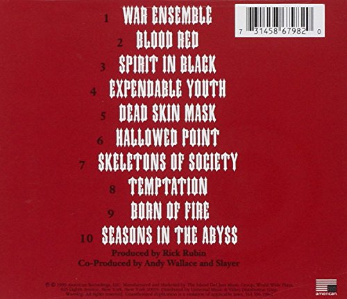 Slayer / Seasons In Abyss - CD