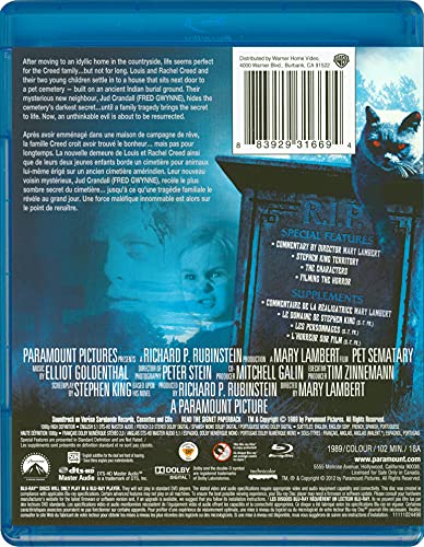 Pet Sematary - Blu-Ray (Used)
