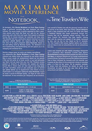 The Notebook + The Time Traveler's Wife - DVD (Used)