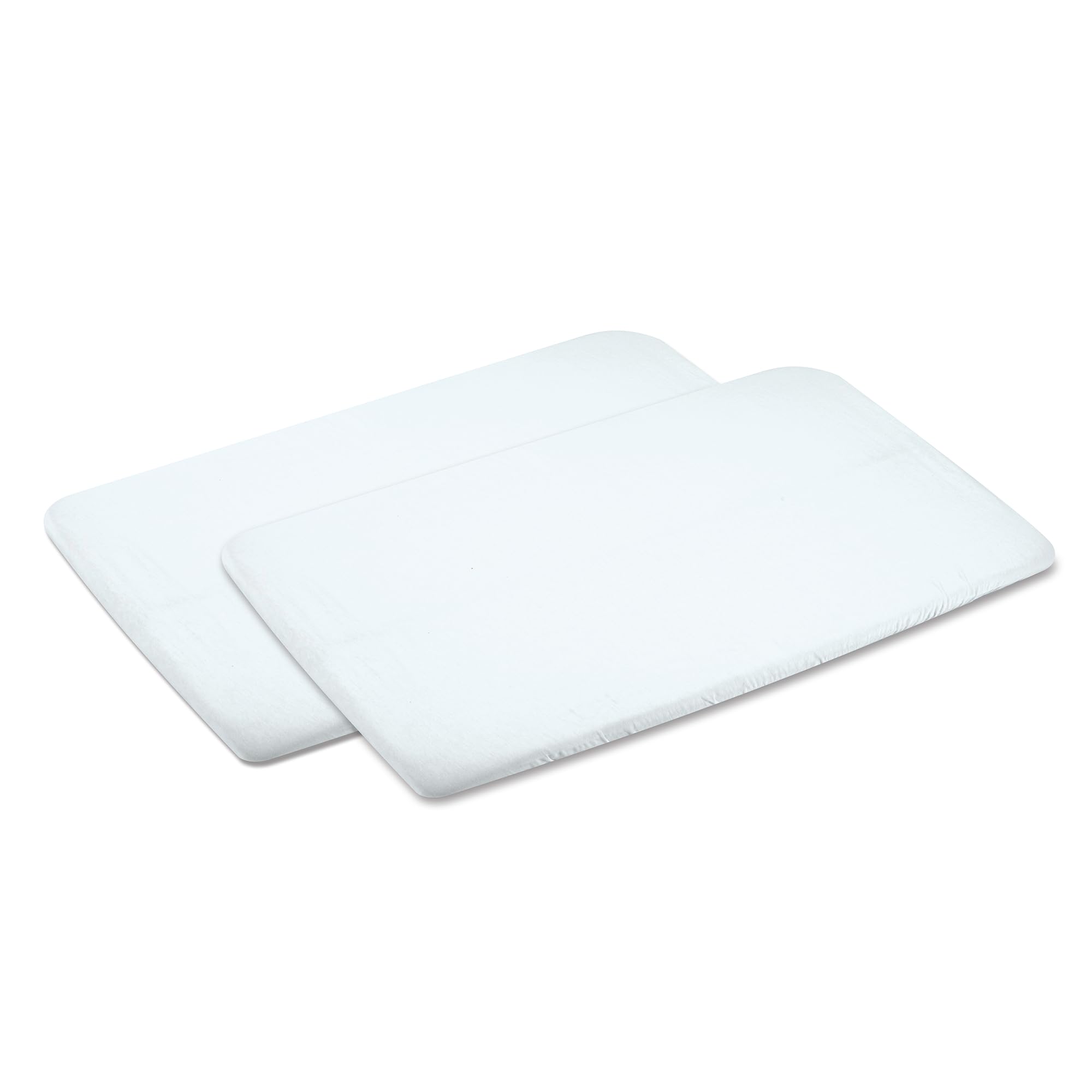 Maxi-Cosi Swift/Calao Bassinet Mode Fitted Sheets – 2-Pack, 100% Cotton, Soft and Breathable, Durable, Perfect Fit for Playard Bassinet Mattress, Machine Washable, Baby Bedding Essentials 🍁 All In One Marketplace Canada