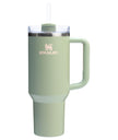 Stanley Quencher H2.0 Tumbler with Handle and Straw 40 oz | Flowstate 3-Position Lid | Cup Holder Compatible for Travel | Insulated Stainless Steel Cup | BPA-Free | Lichen 🍁 All In One Marketplace Canada
