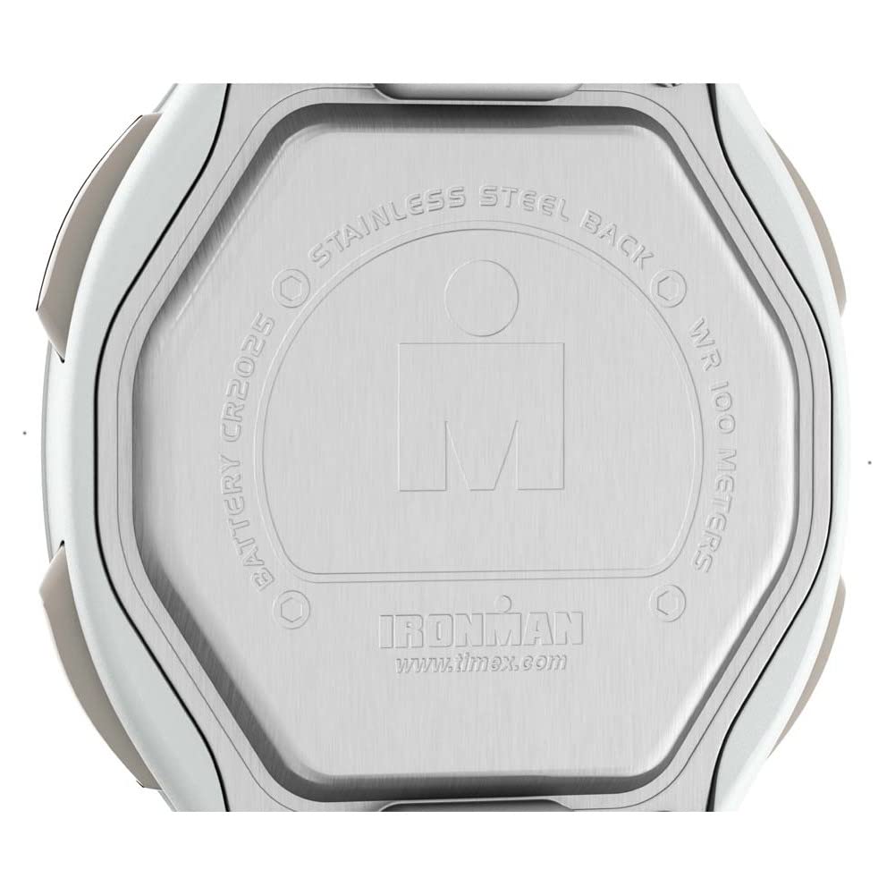 Timex Ironman Transit White Resin Strap Watch (Mode: TW5M478009J) Black/Gold-Tone 🍁 All In One Marketplace Canada
