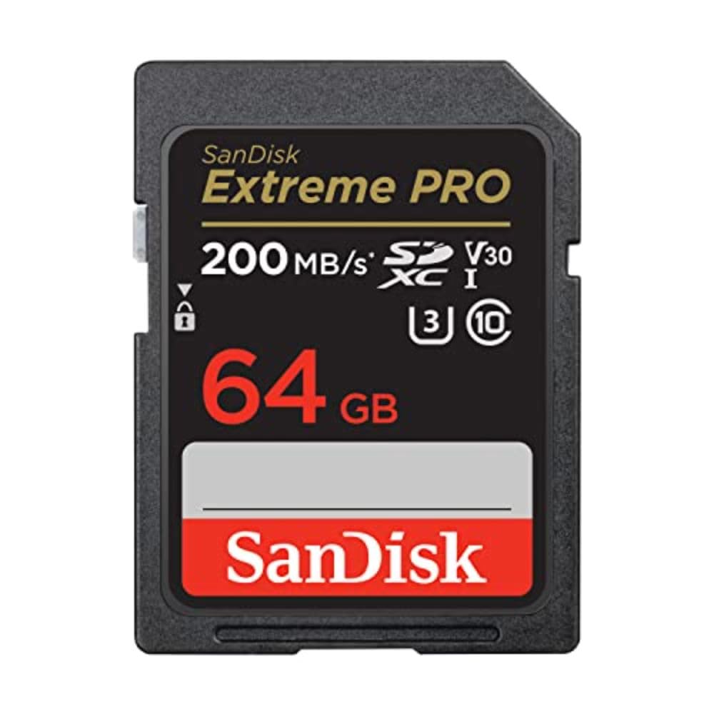 SanDisk 64GB Extreme PRO SDXC UHS-I Memory Card - C10, U3, V30, 4K UHD, SD Card - SDSDXXU-064G-GN4IN 🍁 All In One Marketplace Canada