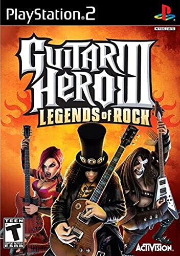 Guitar Hero 3  Legends of Rock - PS2 (Used)