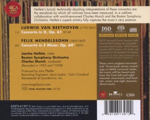 Beethoven: Violin Concerto in D / Mendelssohn: Violin Concerto in E Minor