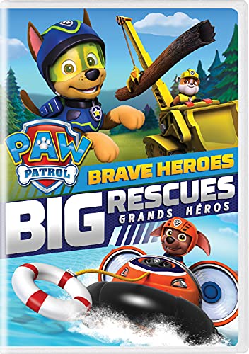 PAW Patrol: Brave Heroes Big Rescues (Bilingual) - DVD (Used)