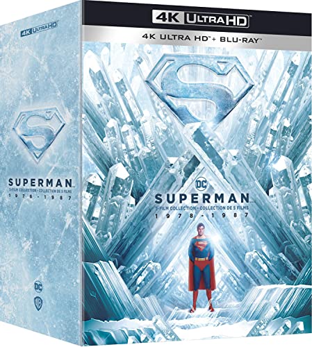 Superman 5-Film Collection: I, II, II Donner Cut, III, IV - 4K/Blu-Ray