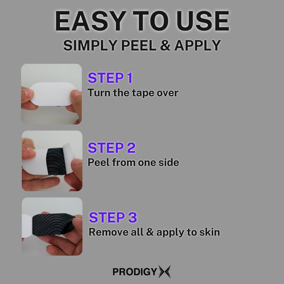 PRODIGY X Zen Tape (30 Pack) - Gentle Support Strips for Nasal Breathing, Pain Free Removal, Hypoallergenic, Latex Free & Friendly Adhesive Cotton Tape 🍁 All In One Marketplace Canada