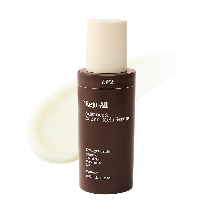 Dr. Reju-All Advanced Retino-Mela Serum – HPR Retinol Serum for Face – Anti-Aging, Pore Minimizer, Next-Gen Korean Skincare – Gentle & Beginner-Friendly – With Niacinamide 10% and TXA 4% – 30ml 🍁 All In One Marketplace Canada
