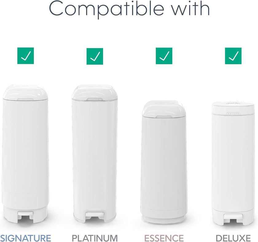 Diaper Genie Easy Roll Refill with 30 Bags - Refill for Diaper Genie Signature, Platinum, Essence Pails - Holds up to 1,410 Newborn Diapers, Blue, 1-Pack 🍁 All In One Marketplace Canada