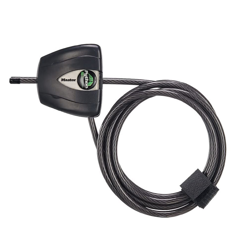 Master Lock 8417D Python Adjustable Locking Cable, 6-Foot , Black and Silver 🍁 All In One Marketplace Canada