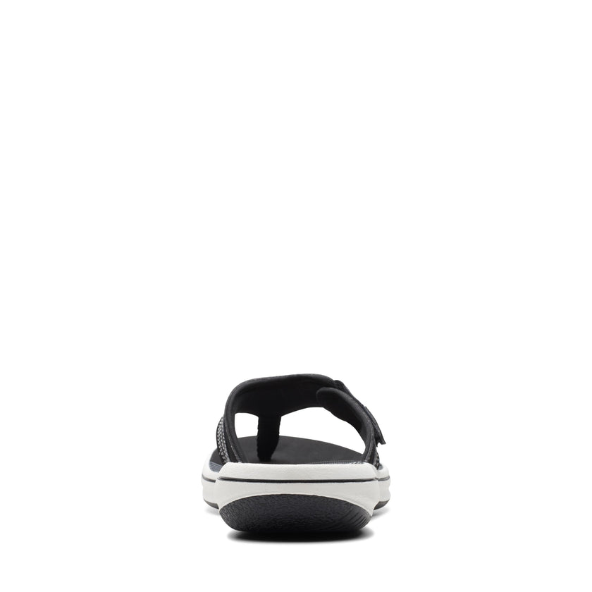 Clarks Cloudsteppers Women's Breeze Sea Flip-Flop, Black Synthetic, 9 Medium US 🍁 All In One Marketplace Canada