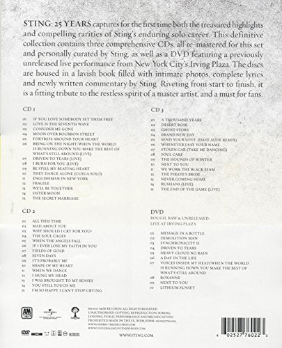 Sting / 25 Years - 3CD+DVD (used)