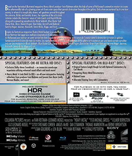 Heavy Metal - 4K/Blu-Ray