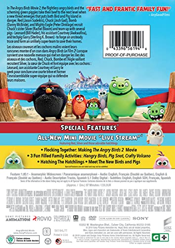 The Angry Birds Movie 2 - DVD